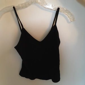 Topshop Basic Crop Top