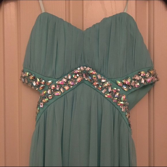 ‼️NWT‼️Trixxi Strapless Prom Gown - Picture 6 of 8