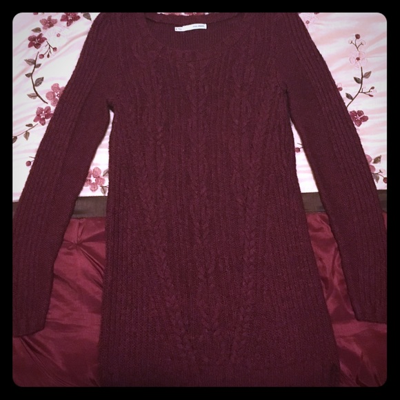 Burgundy Maurices Sweater