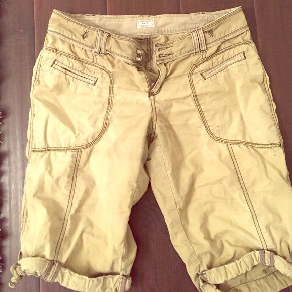 Green Free People Shorts