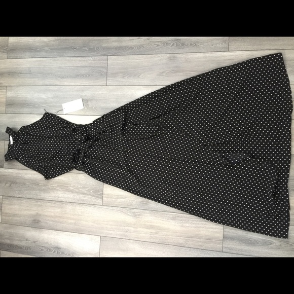 Key Hole Maxi Dress in Black Print - Picture 2 of 2