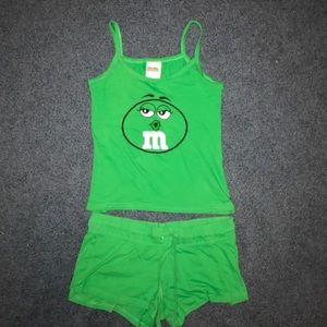 Cute M&M's Pj set