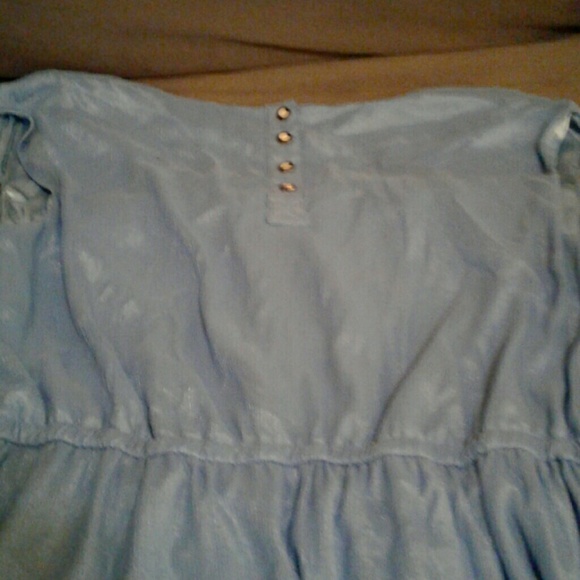 Forever 21 Dresses - Light pale baby blue polyester short dress Forever 21 Dresses - Light pale baby blue polyester short dress