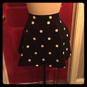 Polka Dot Skater Skirt