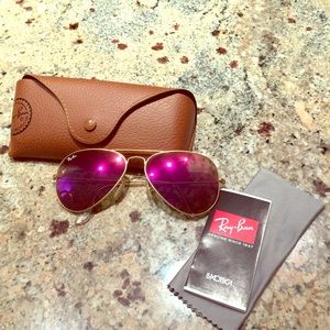 Ray Ban Aviator sunglasses