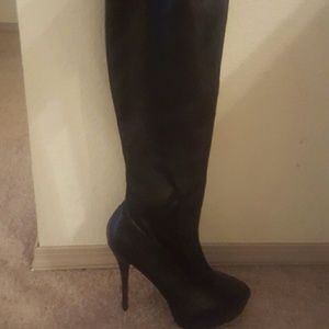 Over the knee boots