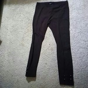 Buttoned Legging long capris