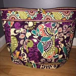 Vera Bradley Tech tote in plum crazy!