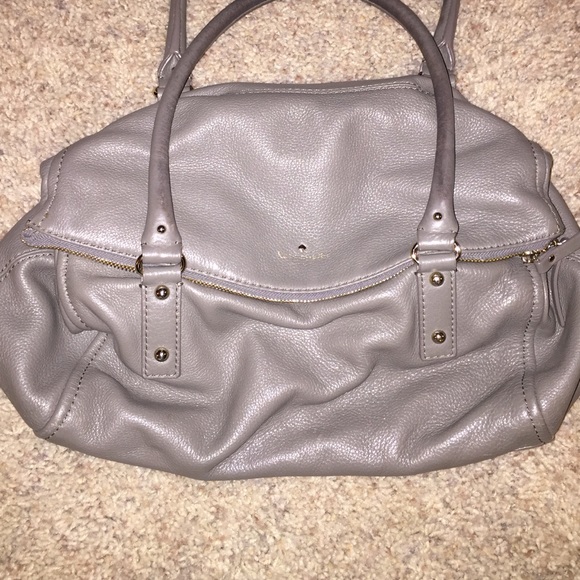 Kate spade Leslie cobble hill gray handbag