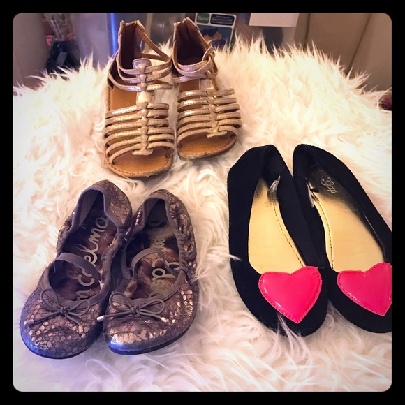 Size 12 little girls shoe lot.