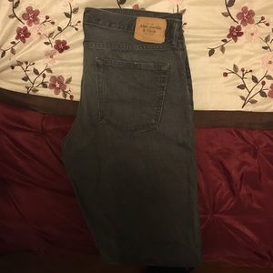 A&F gray jeans