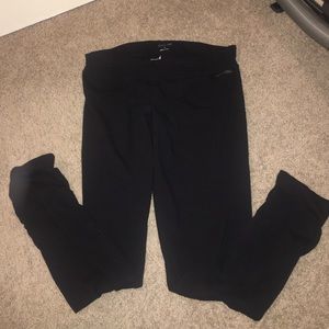 Ruched ankle CK workout pant