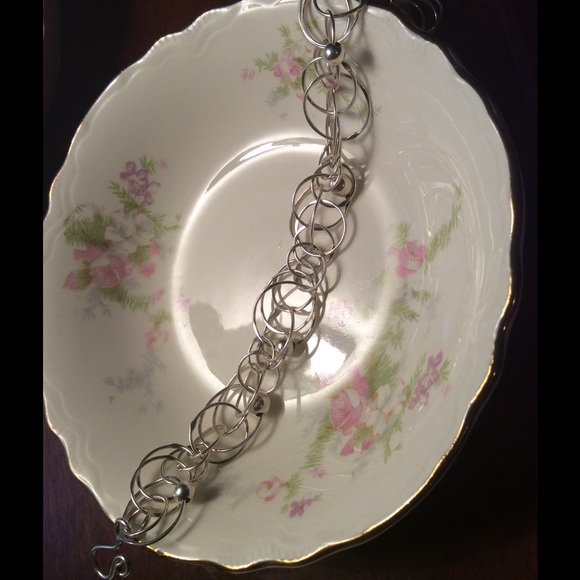 Designer Jenny k bracelet. Sterling silver