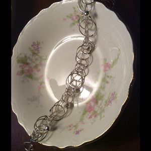 Designer Jenny k bracelet. Sterling silver