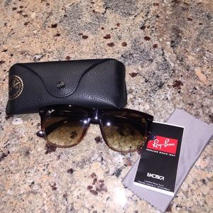 Ray-Ban boyfriend flat top sunglasses