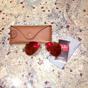 Ray Ban Reflective Aviators
