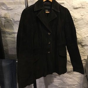 Banana Republic Vintage Suede Coat
