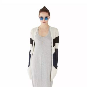 Enza Costa - Rugby stripe Cardigan
