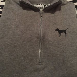 PINK Victoria's Secret Half Zip Jacket