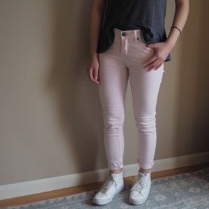 Pink BDG Skinny Jeans / Urban Outfitters