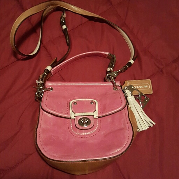 Coach Leather Cross body Purse