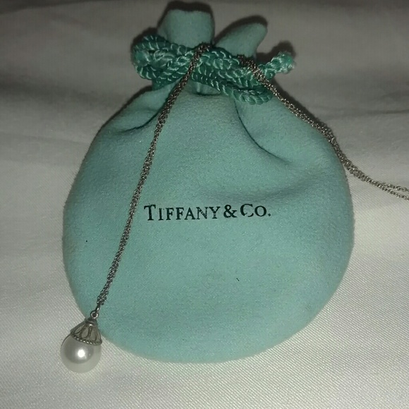 Tiffany & Co. Pearl Drop Necklace