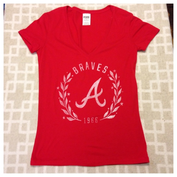 NWOT VS Pink Atlanta Braves Tee