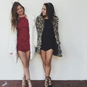 LF Black Lace Dress