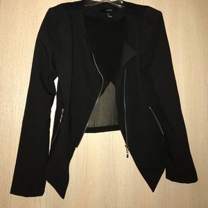 High low blazer