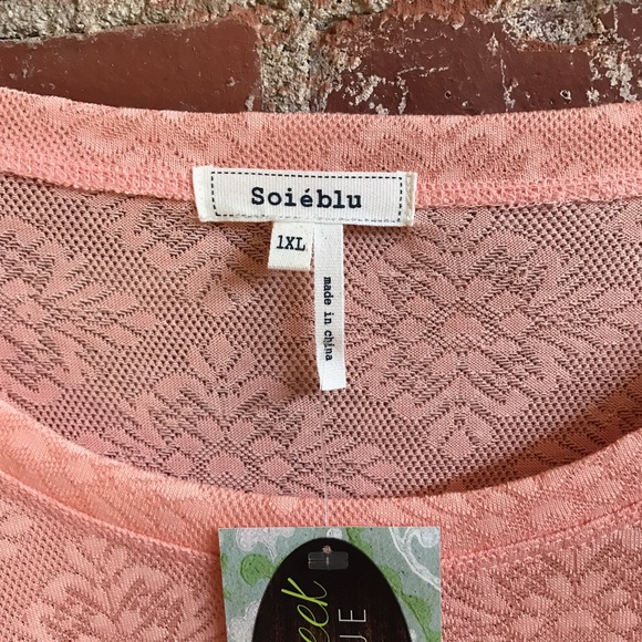 🍑 Peaches 'n Cream Sweater Plus Size - Picture 4 of 4