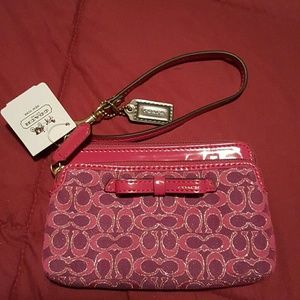 Coach wristlet