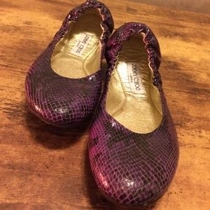 Jimmy Choo leather flats sz 41