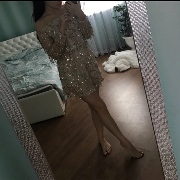 ❤️SALE Sexy off shoulder evening party beach dress - Picture 2 of 4