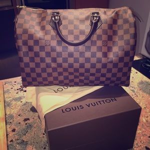 Louis Vuitton Speedy 35 Damier Bag
