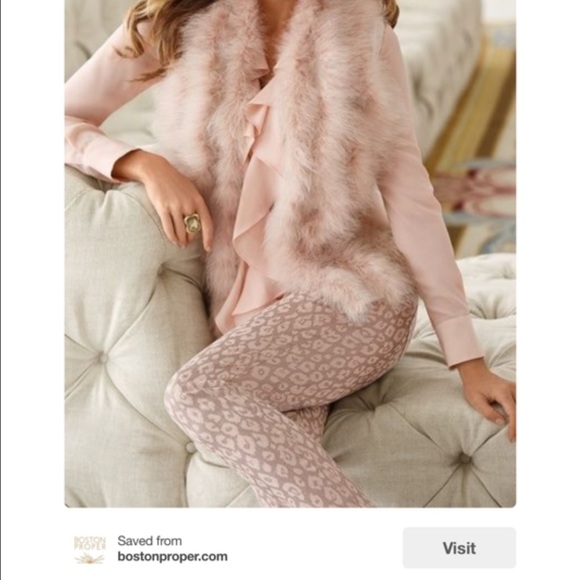 Printed pink jeans - Picture 2 of 2