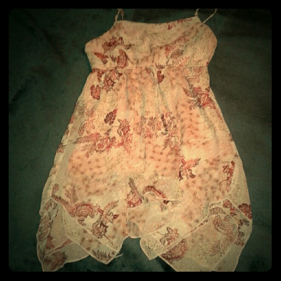 Pink Camisole with Floral print