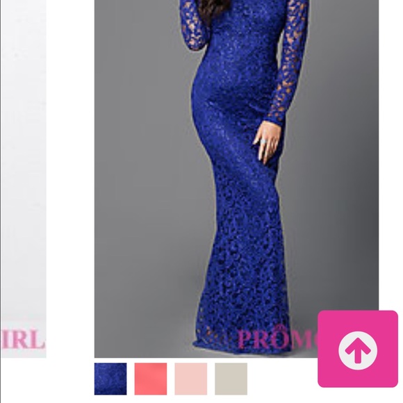 Long sleeve sequins dress - Picture 2 of 2