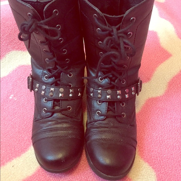 Steve Madden Combat Boots