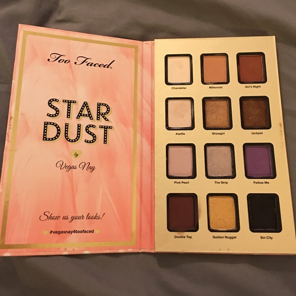 Too Faced x Vegas Nay stardust palette - Picture 3 of 4