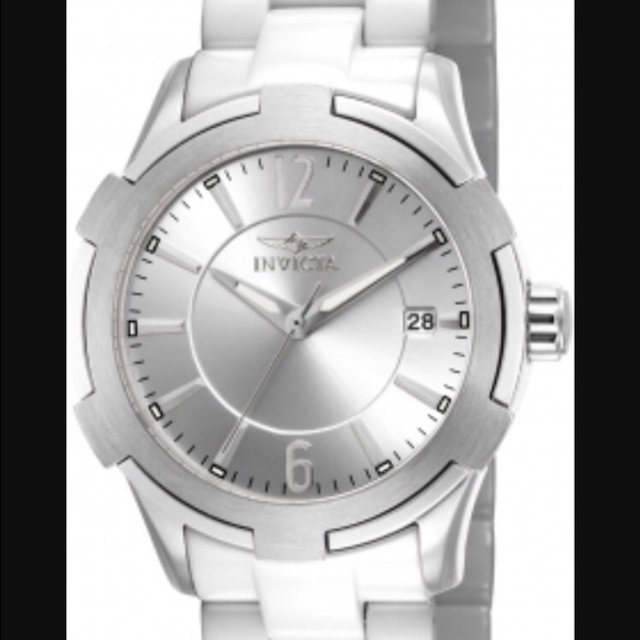 Women's Invicta Watch - white ceramic