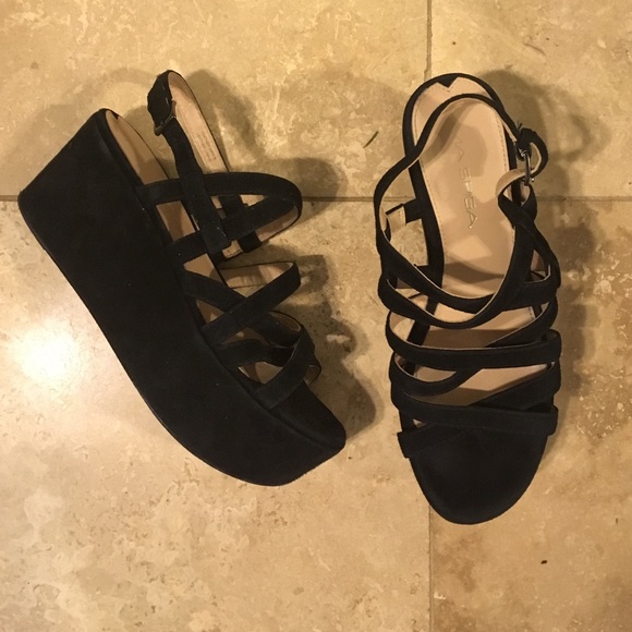 Suede Flatforms