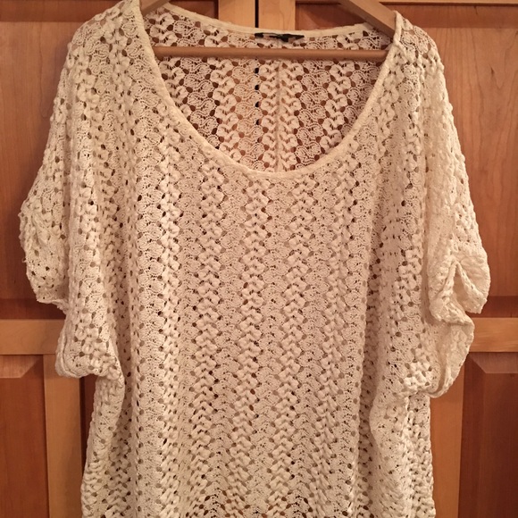 Cream with gold speckles shirt