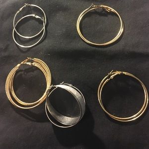Assorted Hoop Earrings!