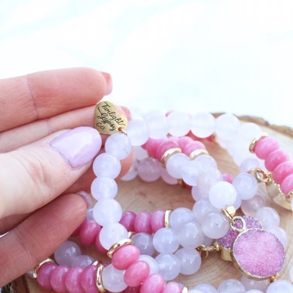 Purple Druzy Bracelet - Picture 2 of 4