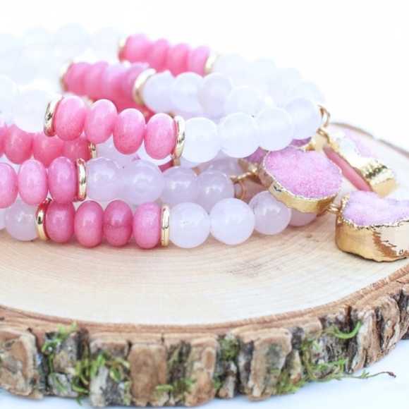 Purple Druzy Bracelet - Picture 3 of 4