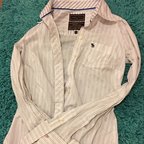 A&F button down shirt