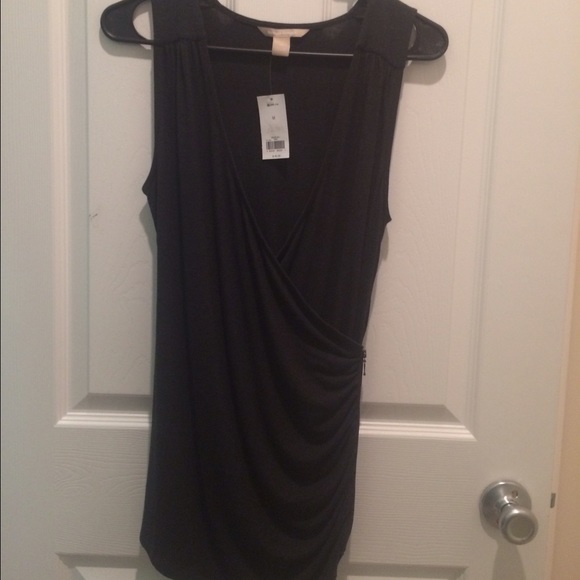 NWT Dark heather grey sleeveless top