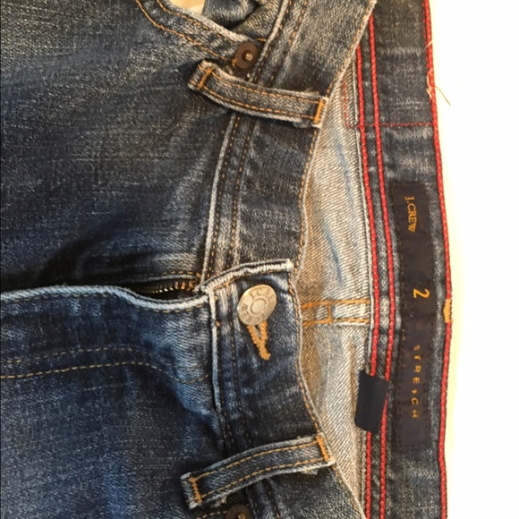 ❗️👋🏼SOLD‼️J Crew Stretch Boot Cut Jeans - Size 2 - Picture 3 of 4