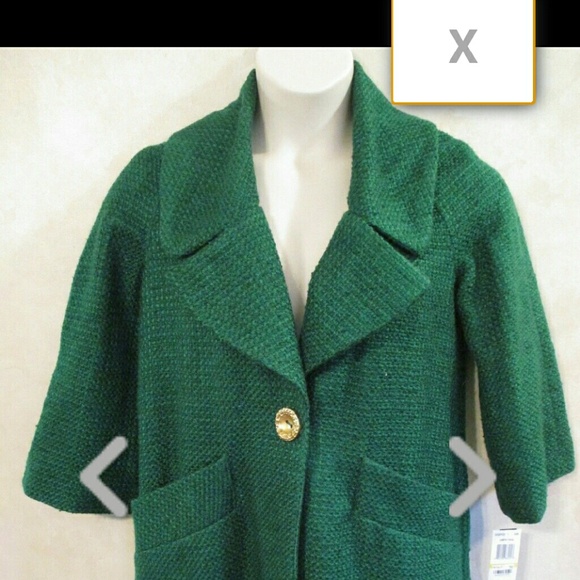 XOXO Green Winter Coat / Jacket Lined