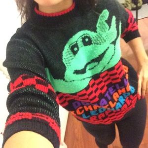 Vintage 90s Ninja Turtles sweater